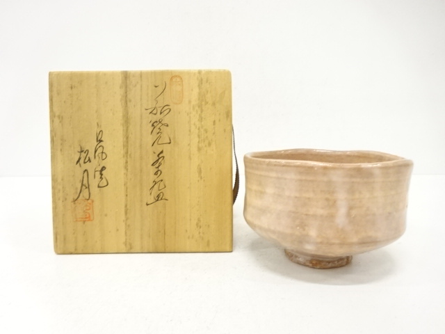 JAPANESE TEA CEREMONY / HAGI WARE TEA CHAWAN / ARTISAN WORK